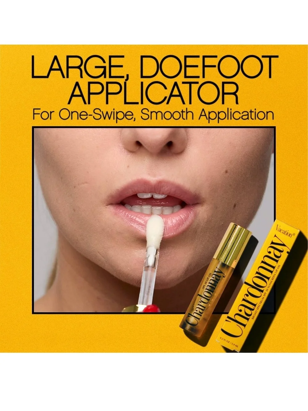 Vacation Chardonnay SPF 30 Lip Oil - NIP - Cruelty-Free Vegan